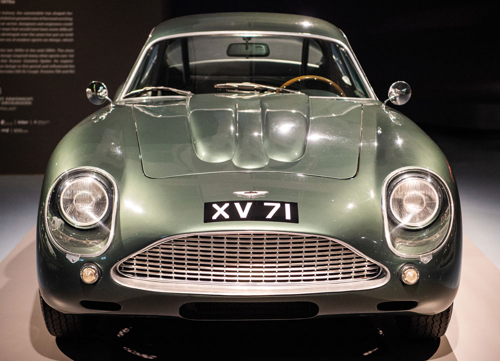 A genuine limited edition 1962 Aston Martin DB4 GT Zagato, but some DB4 GT cars have been modified to pass as Zagato replicas to meet demand - Ph: Press Association