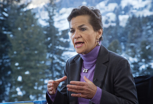 Christiana Figueres, executive secretary of the UN Framework Convention on Climate Change says environmental concerns are increasingly important to institutional investors