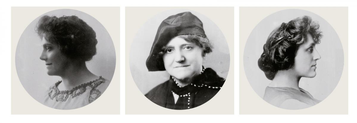 The 'Kohler girls' - Evangeline, Marie, and Lillie Kohler established `Kohler Foundation in 1940 in support of arts and education
