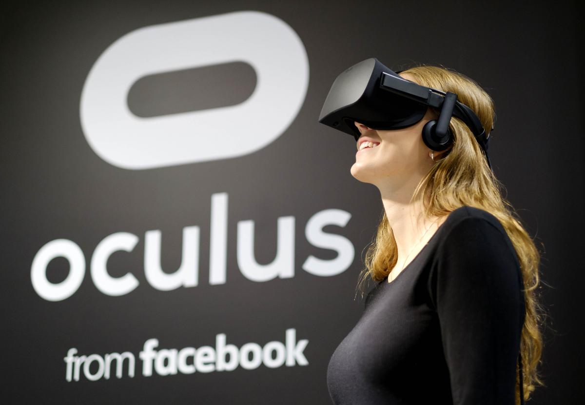 The Oculus Rift, the Facebook-owned virtual reality headset - Photo: PA