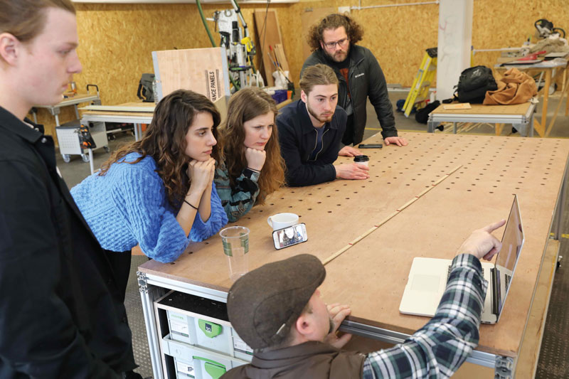 Selin worked with the Civic Makers Craft Space team to raise £20,000 ($25,000)