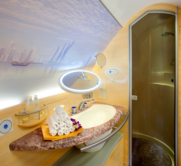 Emirates First Class Onboard Spa