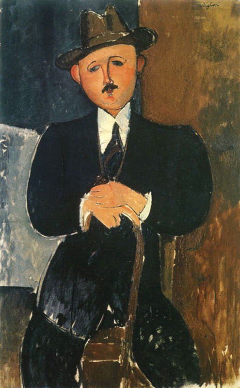 Earlier this year the Swiss authorities seized Seated Man with a Cane by Amedeo Modigliani amid concerns over its ownership