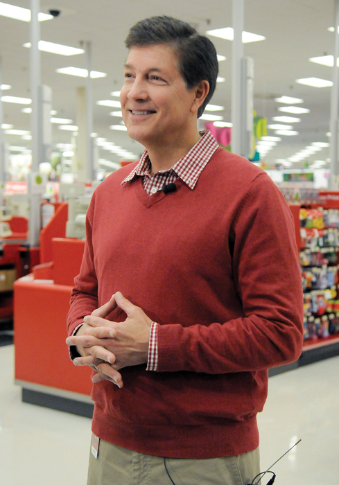 Former Target chief executive Gregg Steinhafel, who stepped down when one of the largest consumer data breaches ever happened under his watch