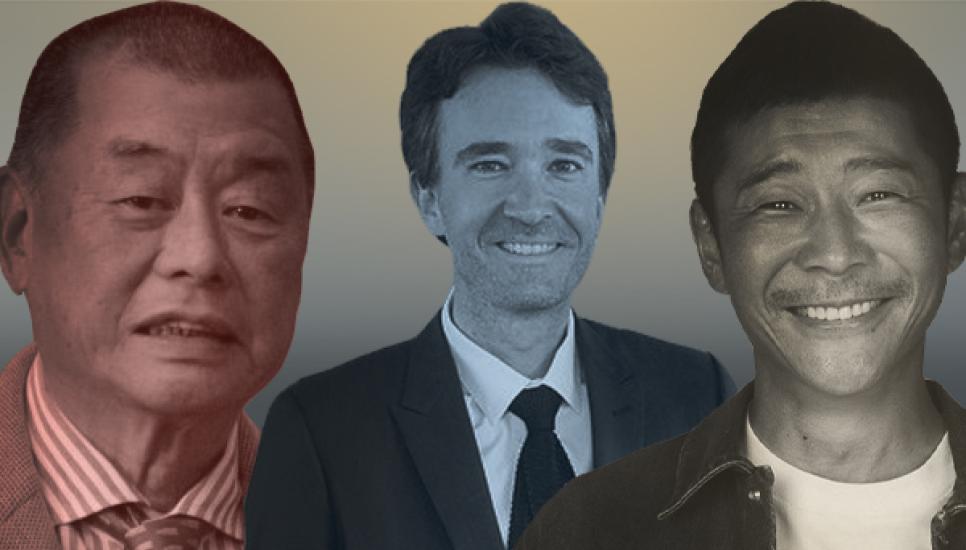 FB Roundup: Antoine Arnault, Jimmy Lai, Yusaku Maezawa