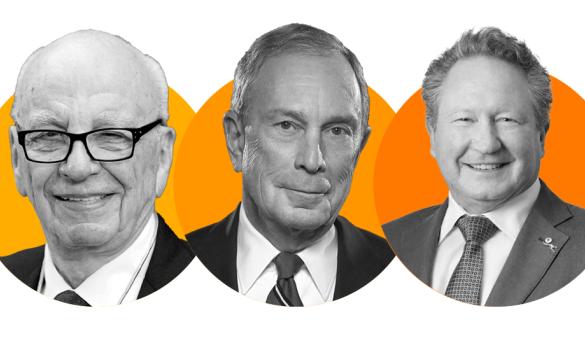 FB Roundup: Rupert Murdoch, Michael Bloomberg, Andrew Forrest