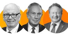 FB Roundup: Rupert Murdoch, Michael Bloomberg, Andrew Forrest